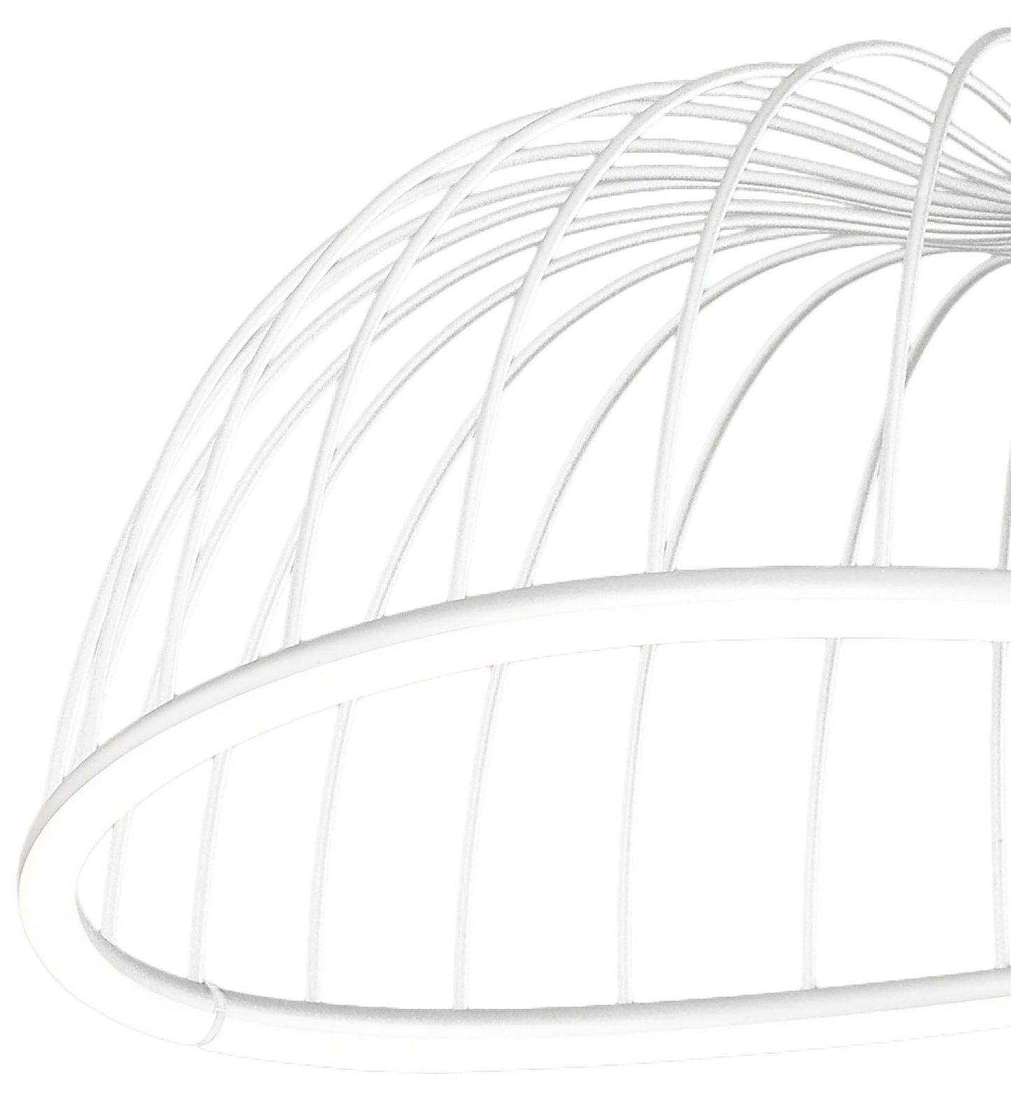 Mantra Celeste Pendant 81cm Round, 40W LED, 3000K, 2800lm, White, 3yrs Warranty