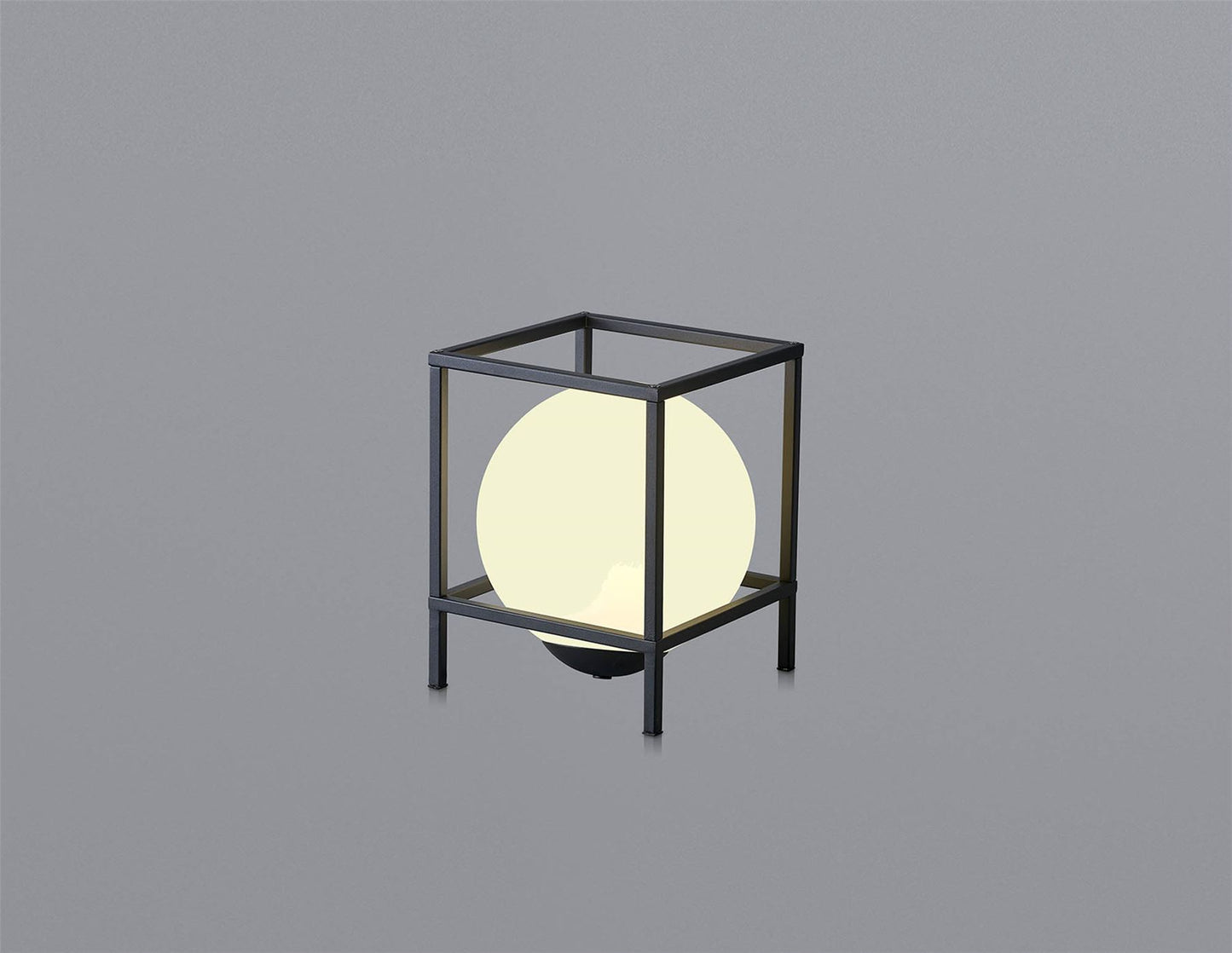 Mantra Desigual Medium Table Lamp, 1 Light E27, Matt Black