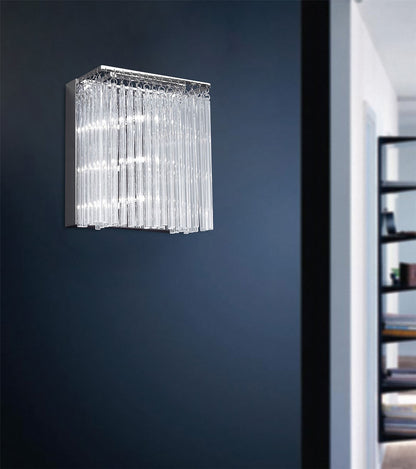 Diyas Zanthe Wall Light 2 Light G9 Polished Chrome/Clear Glass - IL30011/G9