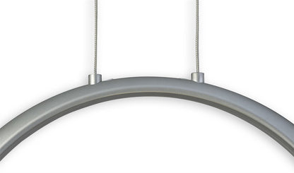 Mantra M6172 Ring Pendant 50cm Round, 23W LED, 3000K, 1600lm, Silver, 5yrs Warranty