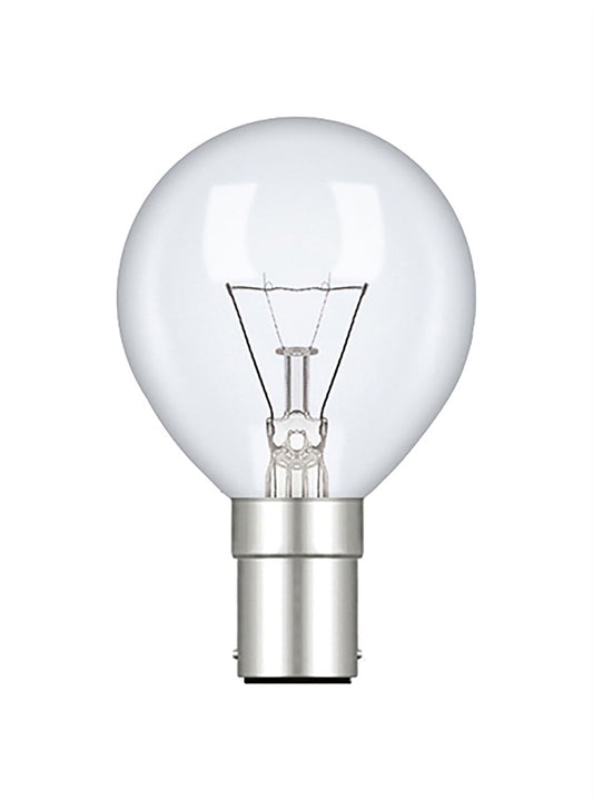 Luxram Golf Ball B15D Clear 40W Incandescent/T Incandescent