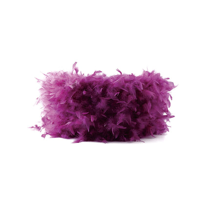 Diyas Arqus Feather Shade Aubergine 330mm x 200mm