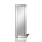 Diyas Home Vita 120cm x 40cm Square Cut Detailed Mirror (Can Only Be Shipped On A Pallet, Additional Charges May Apply.) Mirrors