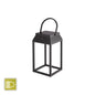 Mantra Fusion Sapporo Cordless Sapporo Large Solar Rechargeable Battery Operated Lantern, 3W LED, 3000K, 238lm, IP54, Graphite, 3yrs Warranty