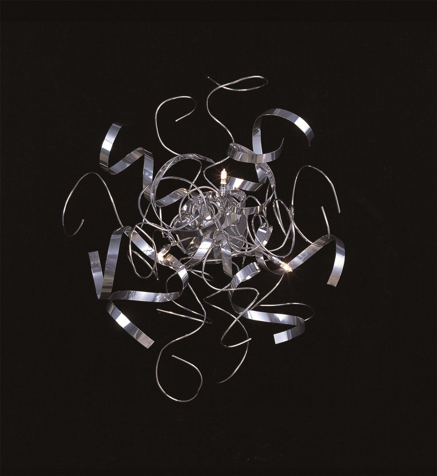 Diyas Zen Wall Light/ Round 3 Light G4 Polished Chrome, NOT LED/CFL Compatible Ceiling Light Fitting