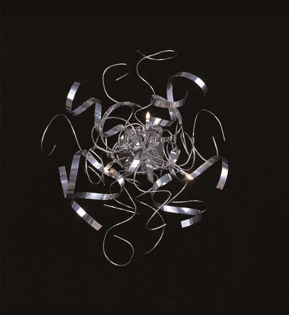 Diyas Zen Wall Light/ Round 3 Light G4 Polished Chrome, NOT LED/CFL Compatible Ceiling Light Fitting