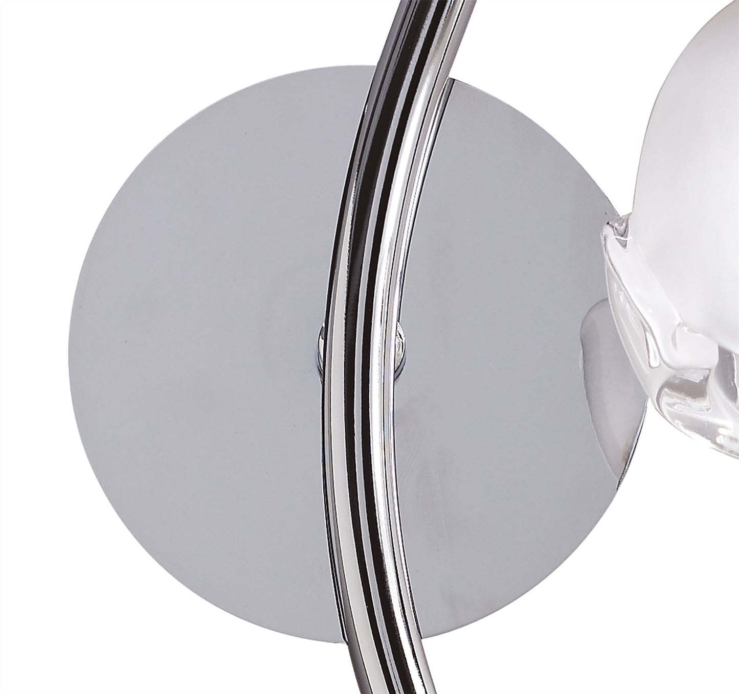 Mantra Fragma Wall Light Right Switched 1 Light G9, Polished Chrome