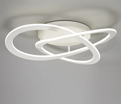 Mantra Planet 75cm Ceiling Light, 80W LED, 3000K, 3900lm, White, 3yrs Warranty