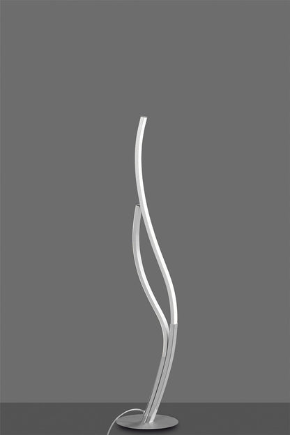 Mantra M6110 Corinto Table Lamp 84cm, 12W LED, 3000k, 960lm, Silver Chrome, Touch Dimmer, 3yrs Warranty