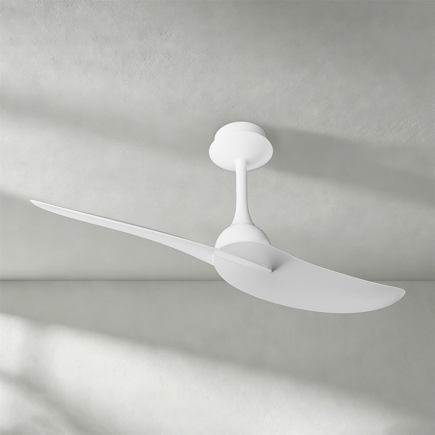 Ipanema 1m 32W Twin Blade Ceiling Fan (No Light), Remote Control, White, 5yrs Warranty