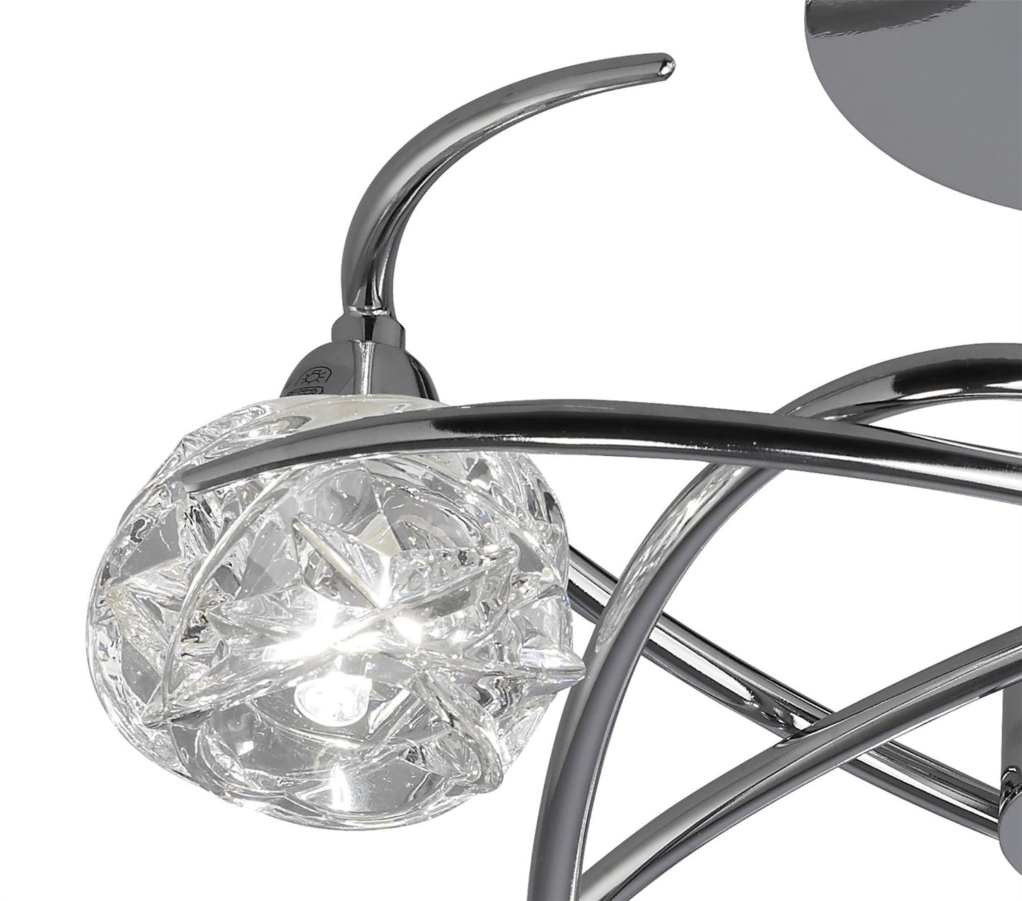 Mantra M3944 Maremagnum Ceiling 3 Light G9, Polished Chrome