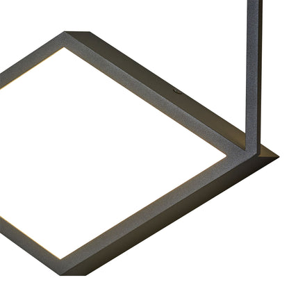Mantra Fusion Kubick Ceiling/Wall Light Dimmable, 32W LED, 3000K, 1870lm, Black, 3yrs Warranty