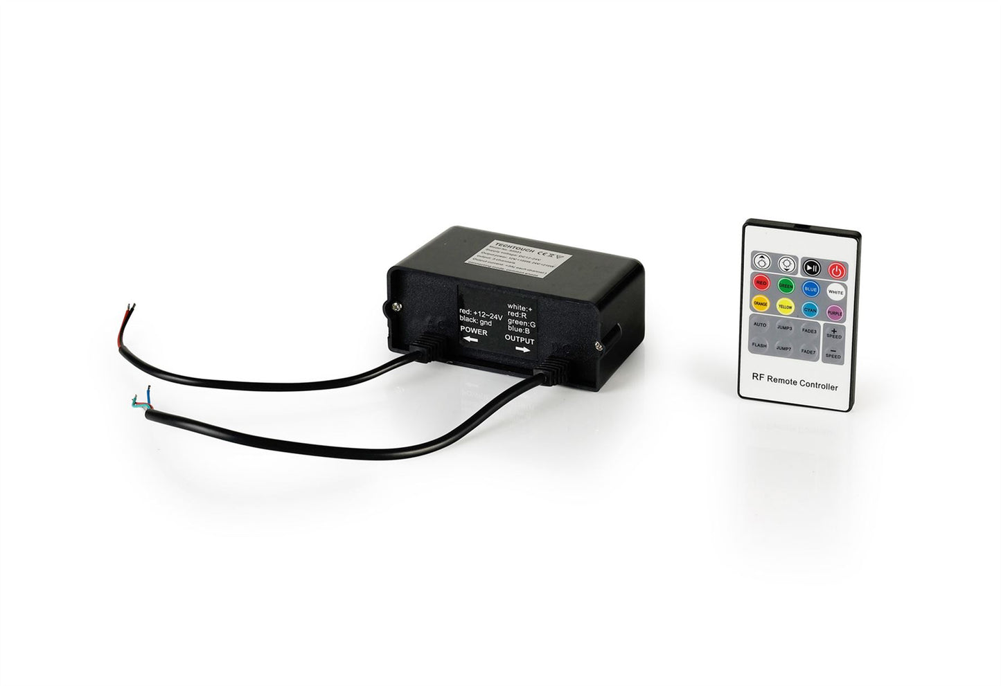 Techtouch LED Strips Wireless 20 Key Controller 3 Channel 144W (IP44) Controllers