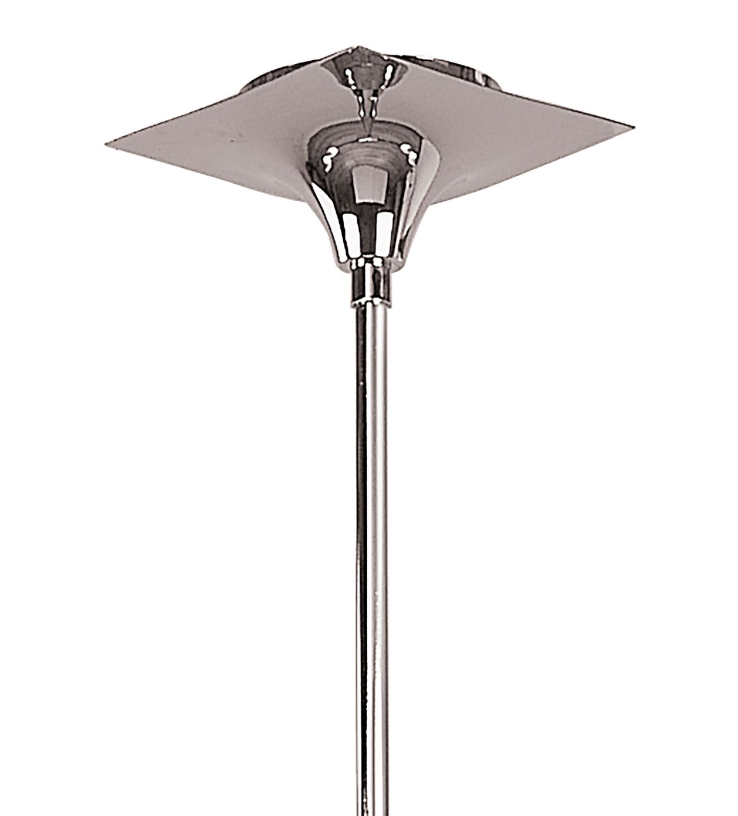 Mantra Holland Telescopic Linear Pendant Line 4 Light G9, Polished Chrome, Wenge