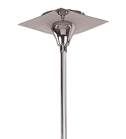 Mantra Holland Telescopic Linear Pendant Line 4 Light G9, Polished Chrome, Wenge