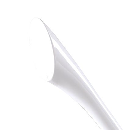 Mantra M0924 Pop Table Lamp 1 Light E27, Gloss White/White Acrylic/Polished Chrome
