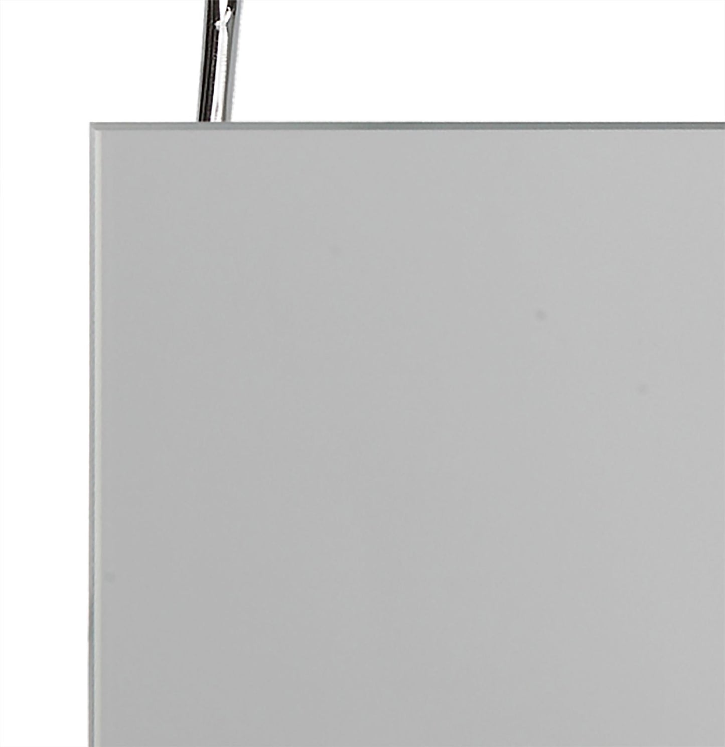 Mantra M5088 Sisley Wall Light 10W LED Big Double IP44 4000K, 850lm, Silver/Frosted Acrylic/Polished Chrome, 3yrs Warranty