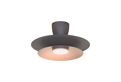Patagonia 52cm 20W LED Dimmable Ceiling Light With Built-In 30W DC Fan, 3000-5000K Remote Control, 3600lm, Coffee/Brushed Copper, 5yrs Warranty