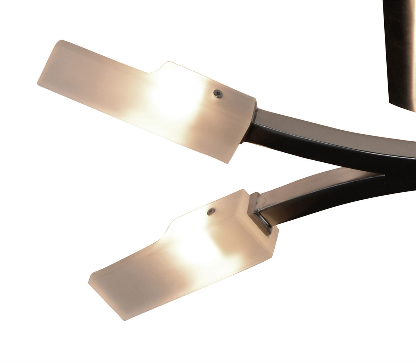 Mantra (0037 004) Arco 47cm Ceiling 4 Light G9, Satin Nickel