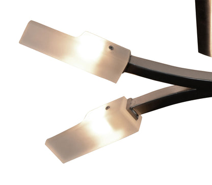 Mantra (0037 004) Arco 47cm Ceiling 4 Light G9, Satin Nickel