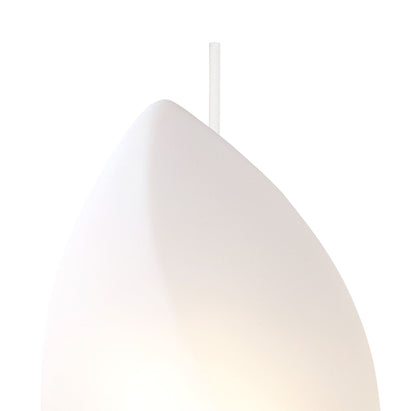 Mantra Natura Floor Lamp 2 Light E27 Outdoor IP44, Matt White/Opal White Item Weight: 15kg