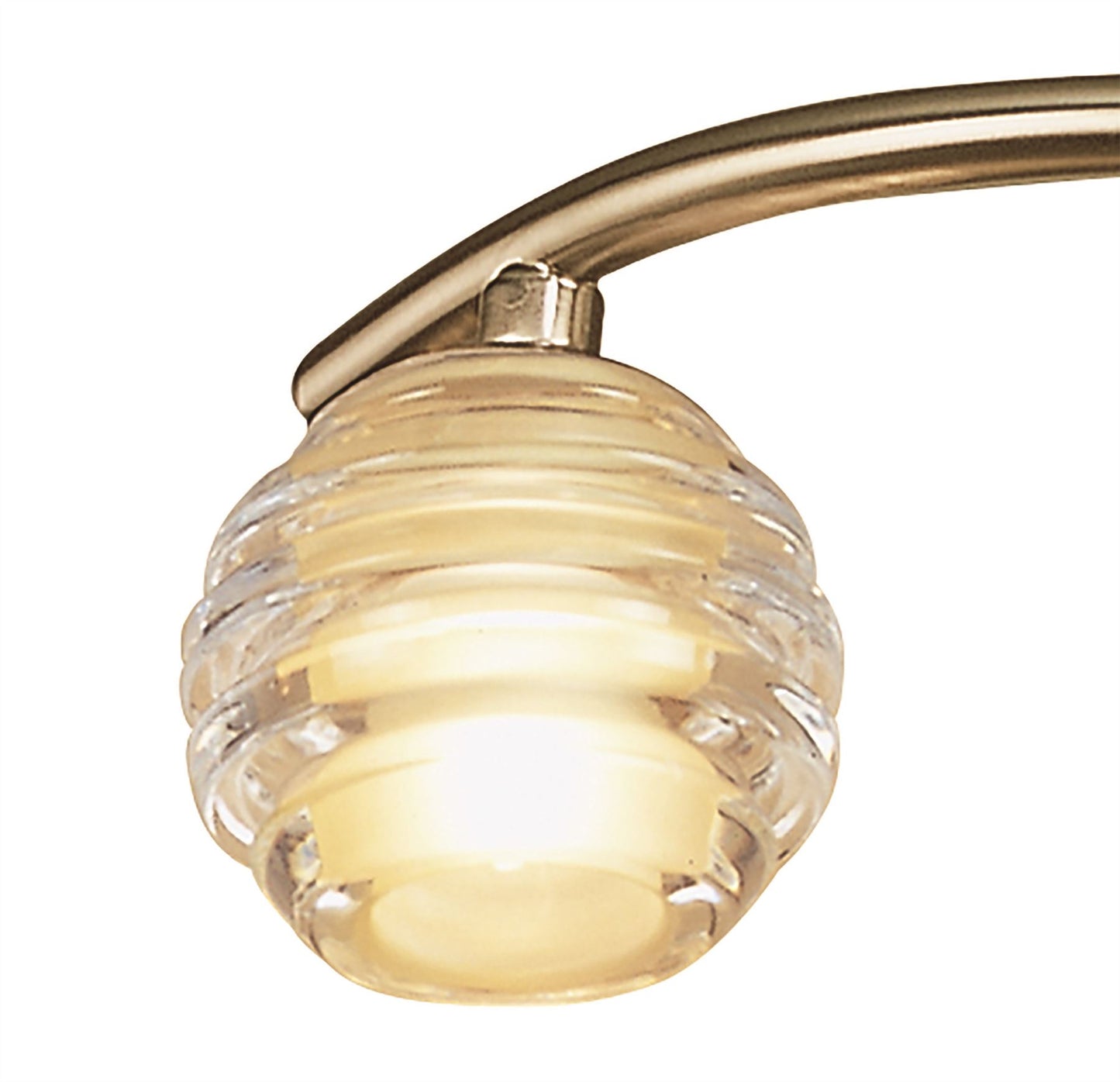 Mantra Sphere 51.7cm Semi Flush 3 Light G9, Antique Brass