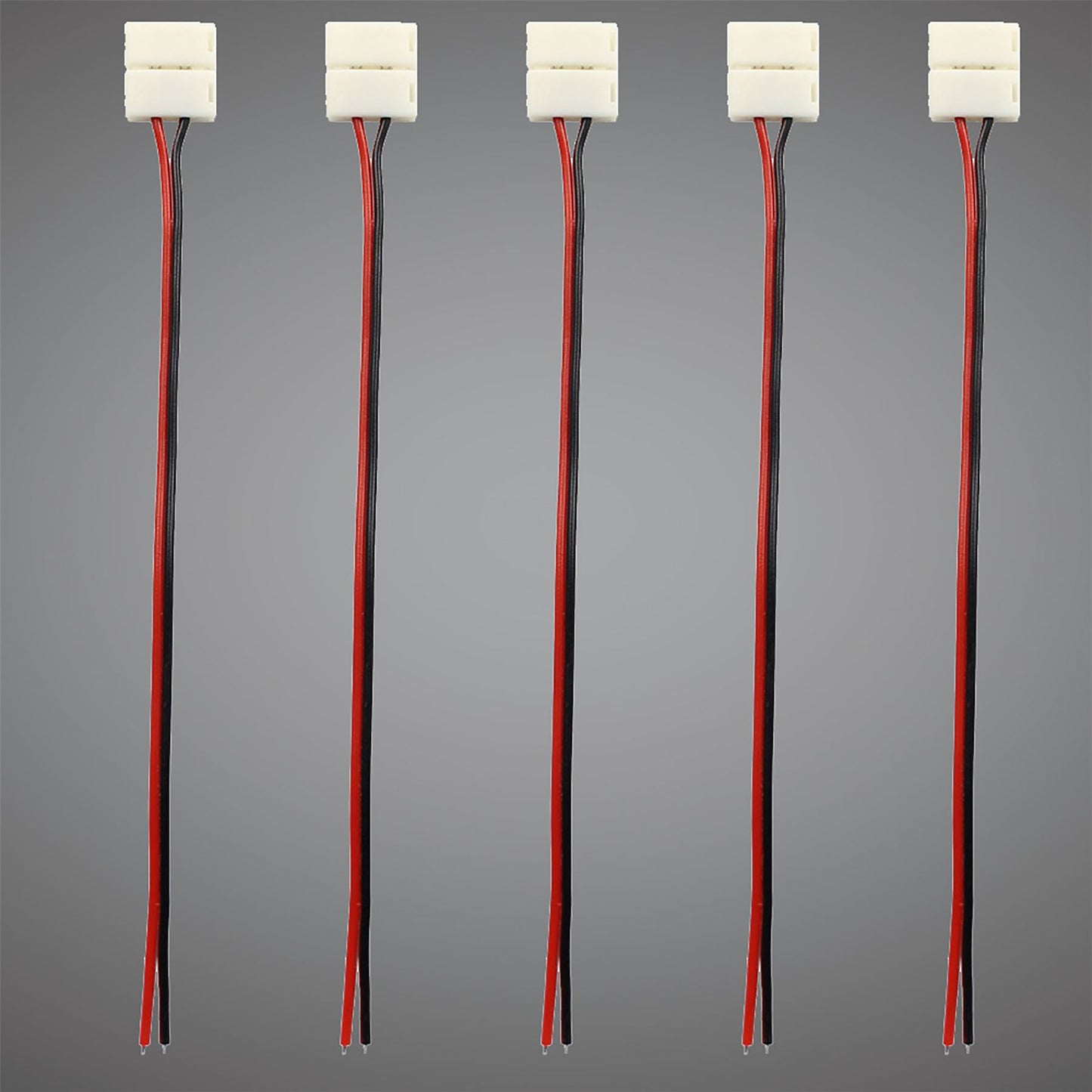 Techtouch LED Strips (Pack Of 5) Single Ended Connector (100mm Strip) Strip