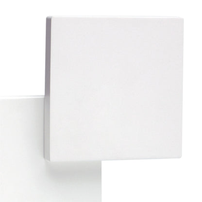 Mantra Fusion MC0141 Tahiti Wall Light Squares 5W LED 3000K Matt White, 285lm,, 3yrs Warranty