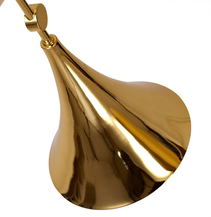 Mantra Jazz Oro M5897 Jazz Ceiling Light, 76cm Round, 5 x E27 (Max 20W), Polished Gold