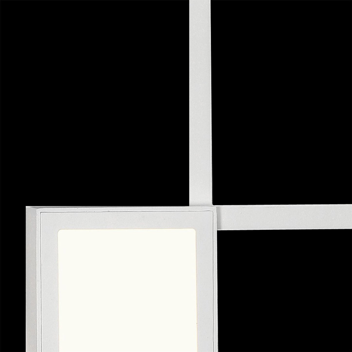 Mantra Fusion Mural Wall Light, 48W LED, 3000K, 3600lm, White, 3yrs Warranty