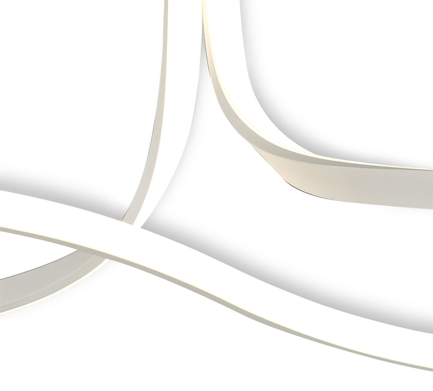 Mantra M6000 Nur Blanco Rectangular Semi Ceiling 40W LED 3000K, 3200lm, Dimmable White/Frosted Acrylic, 3yrs Warranty - M6000 Ceiling