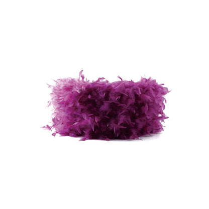 Diyas Arqus Feather Shade Aubergine 250mm x 180mm
