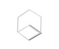Mantra Fusion Kubick Ceiling/Wall Light, 48W LED, 3000K, 2700lm, White, 3yrs Warranty