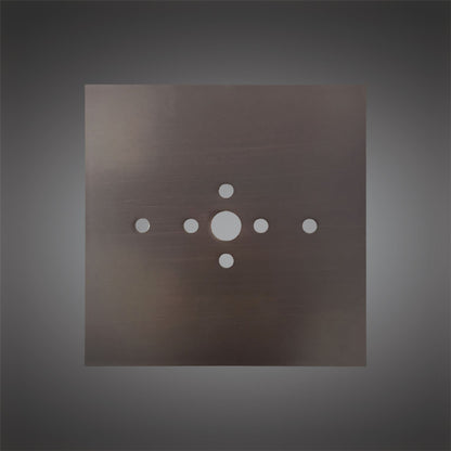 Mantra M5170 Bahia Flush Mount Plate Kit For M5234/M5236 Satin Nickel - M5170 Ancillary