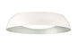 Mantra M4846 Argenta Ceiling Large 30W LED 3000K, 3000lm, Matt White/Silver/White Acrylic, 3yrs Warranty - M4846 Ceiling