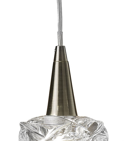 Mantra M4076 Maremagnum Pendant 1 Light G9, Antique Brass