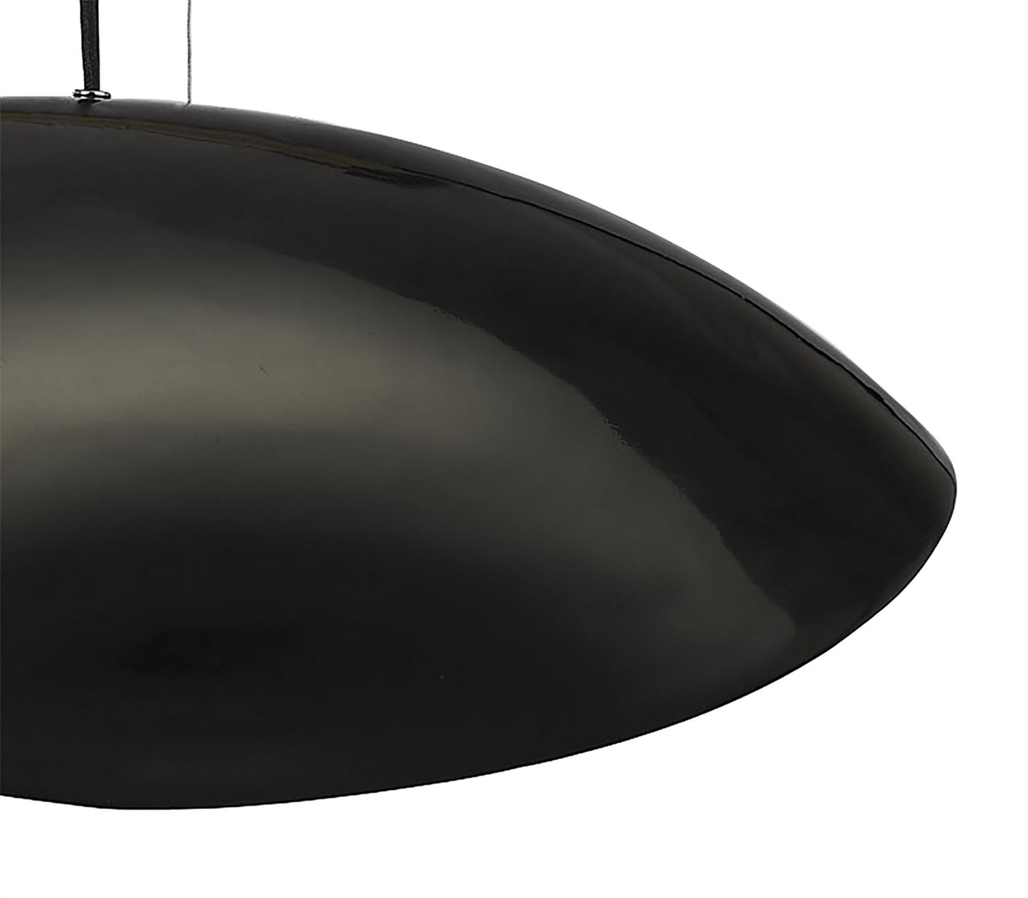 Mantra Pasion Rectangular Pendant 4 Light E27, Gloss Black/White Acrylic/Polished Chrome, CFL Lamps INCLUDED
