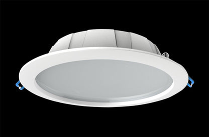 Mantra Fusion Fusion M6394 Graciosa 14.6cm Round LED Downlight, 10.8W, 3000K, 820lm, White, Cut Out 120mm, IP44, 3yrs Warranty