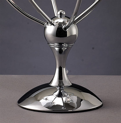 Diyas Xeena Crystal Table Lamp 3 Light G4 Polished Chrome, NOT LED/CFL Compatible