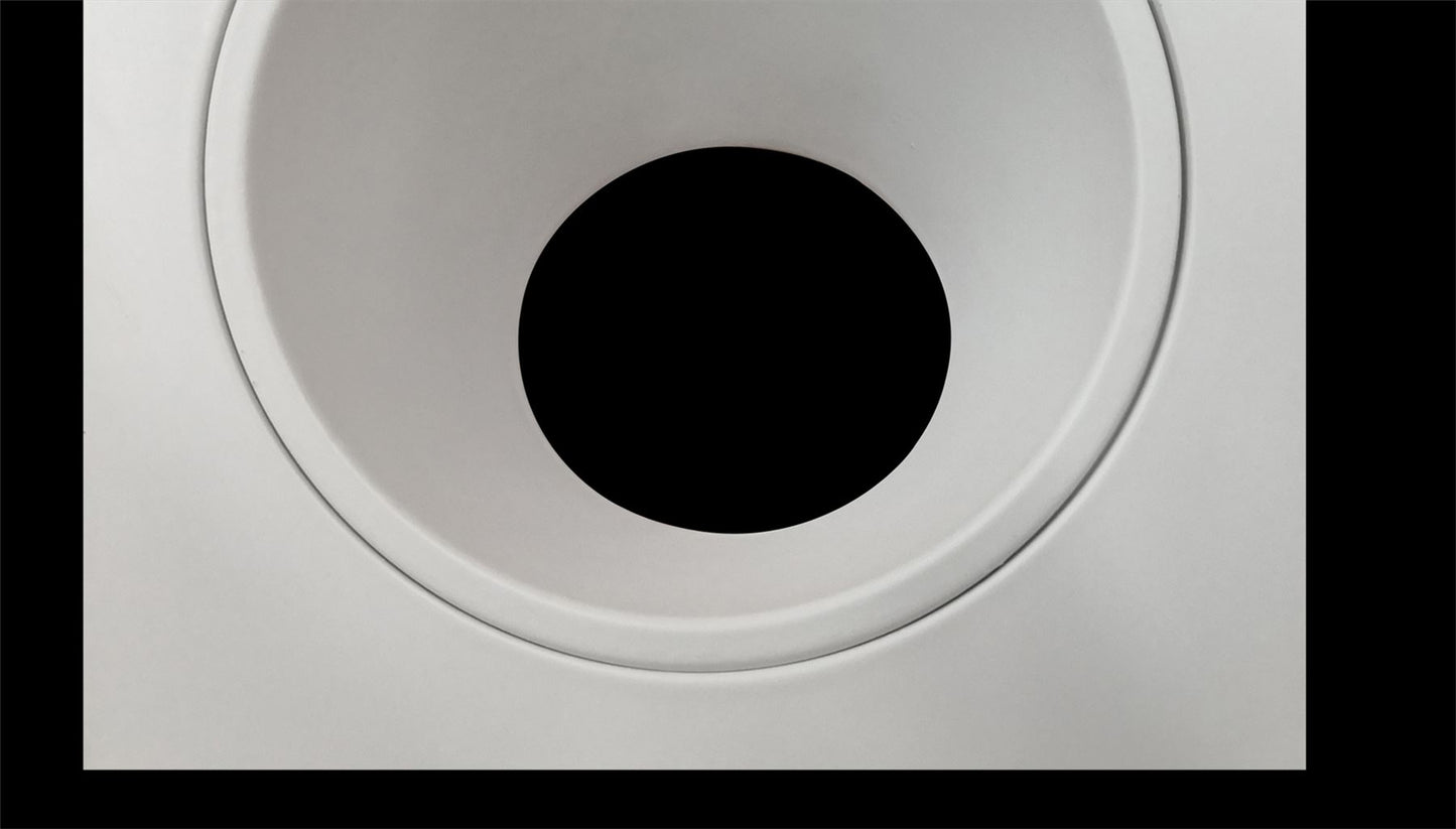 Mantra Fusion Brandon Recessed Downlight Square, 1 x GU10 (Max 12W), Matt White, Cut Out: 98mm, Lampholder Included