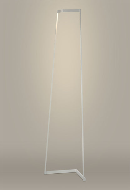 Mantra Minimal Floor Lamp, 20W LED, 3000K, 1500lm, White, 3yrs Warranty