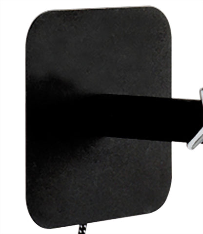 Mantra M5319 Habana Wall Light Telescopic WITHOUT SHADE 1 Light E27 Black/Polished Chrome