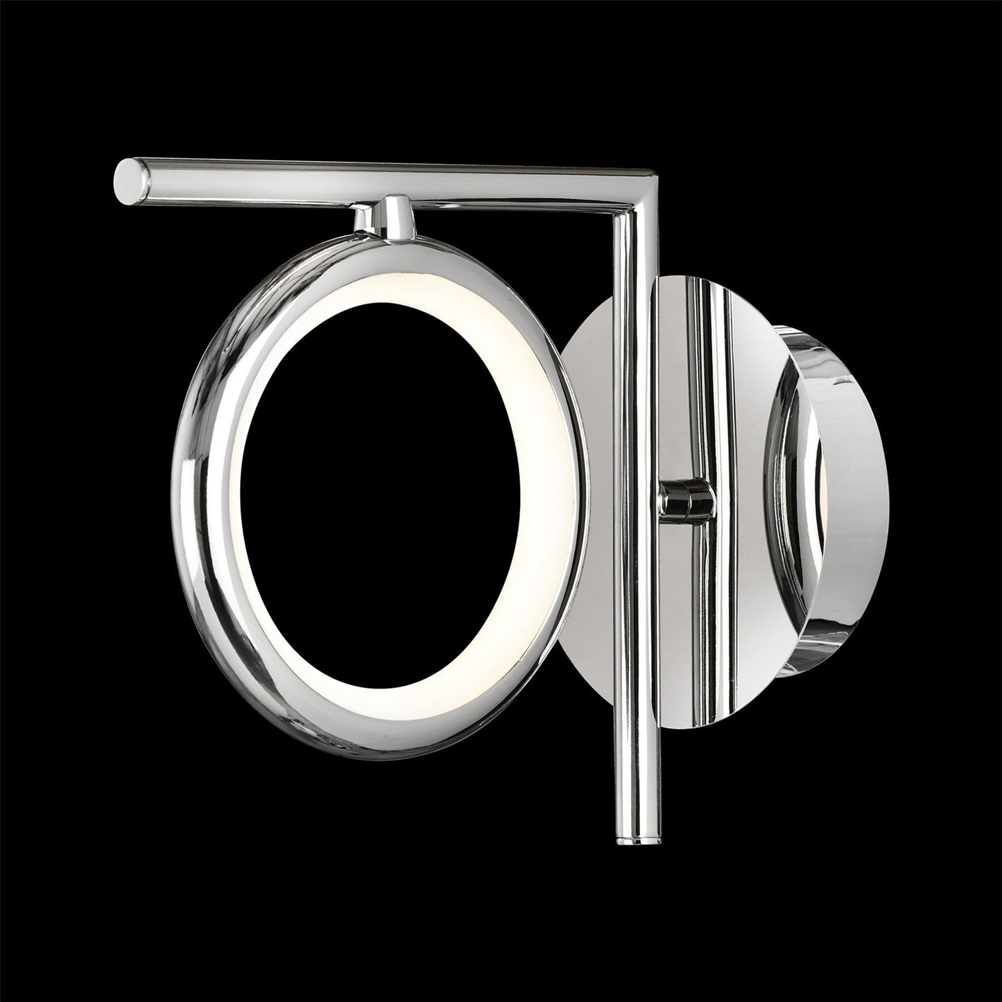 Mantra Olimpia Wall Light, 8W LED, 3000K, 600lm, IP20, Chrome, 3yrs Warranty