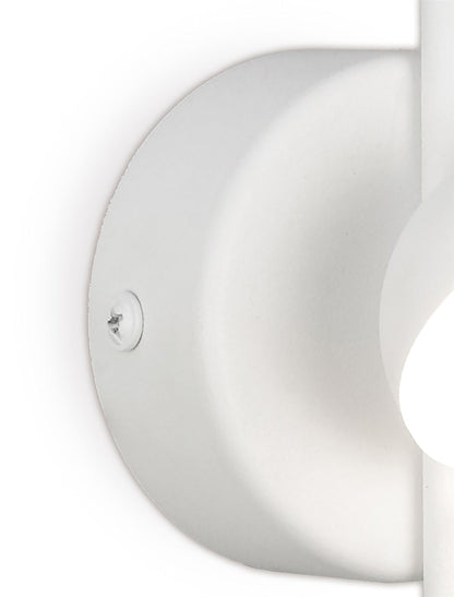 Mantra M6266 Adn 1 Light Wall Light, 3W LED, 3000K, 165lm, White, 3yrs Warranty