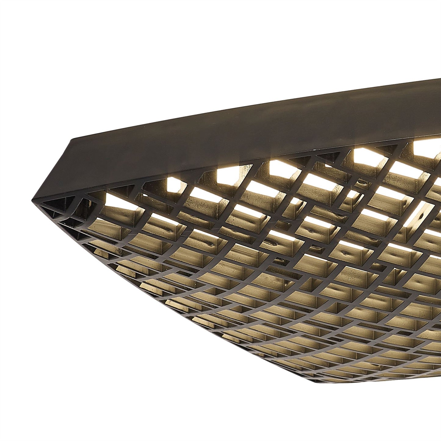 Mantra Urban Ceiling Light, 56W LED, 2700-5000K Remote Control Tuneable, 4000lm, Black, 3yrs Warranty