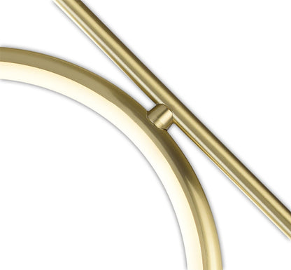 Mantra Olimpia Ceiling Light, 30W LED, 3000K, 2250lm, IP20, Satin Gold, 3yrs Warranty