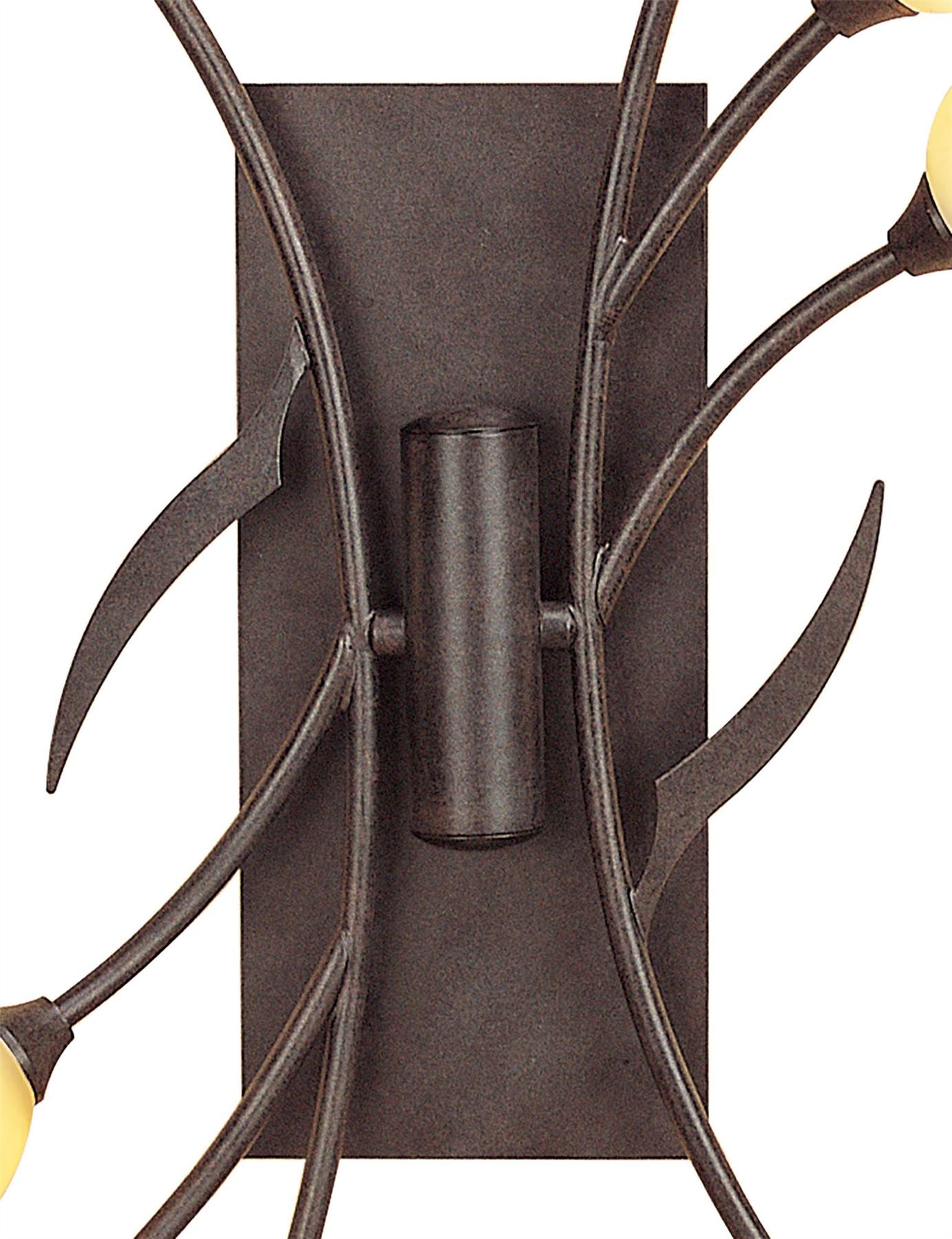 Mantra Holland Ceiling/Wall Switched 6 Light G9, Brown/Black Oxide