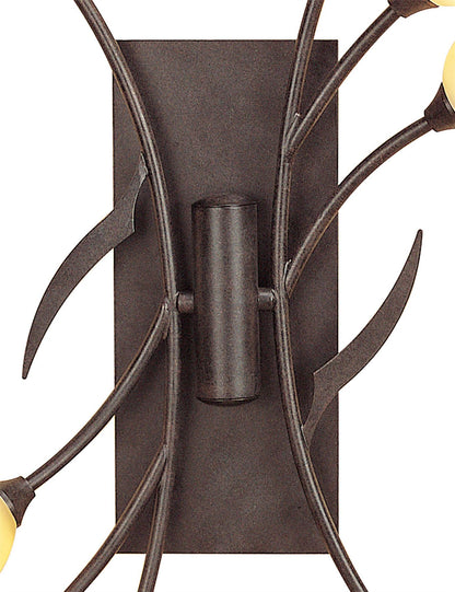 Mantra Holland Ceiling/Wall Switched 6 Light G9, Brown/Black Oxide