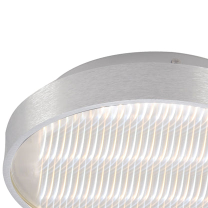 Mantra Fusion M5344 Reflex Flush 29cm Round 18W LED 3000K + 6000K, 1180lm, Aluminium/ Acrylic, 3yrs Warranty - M5344 Ceiling