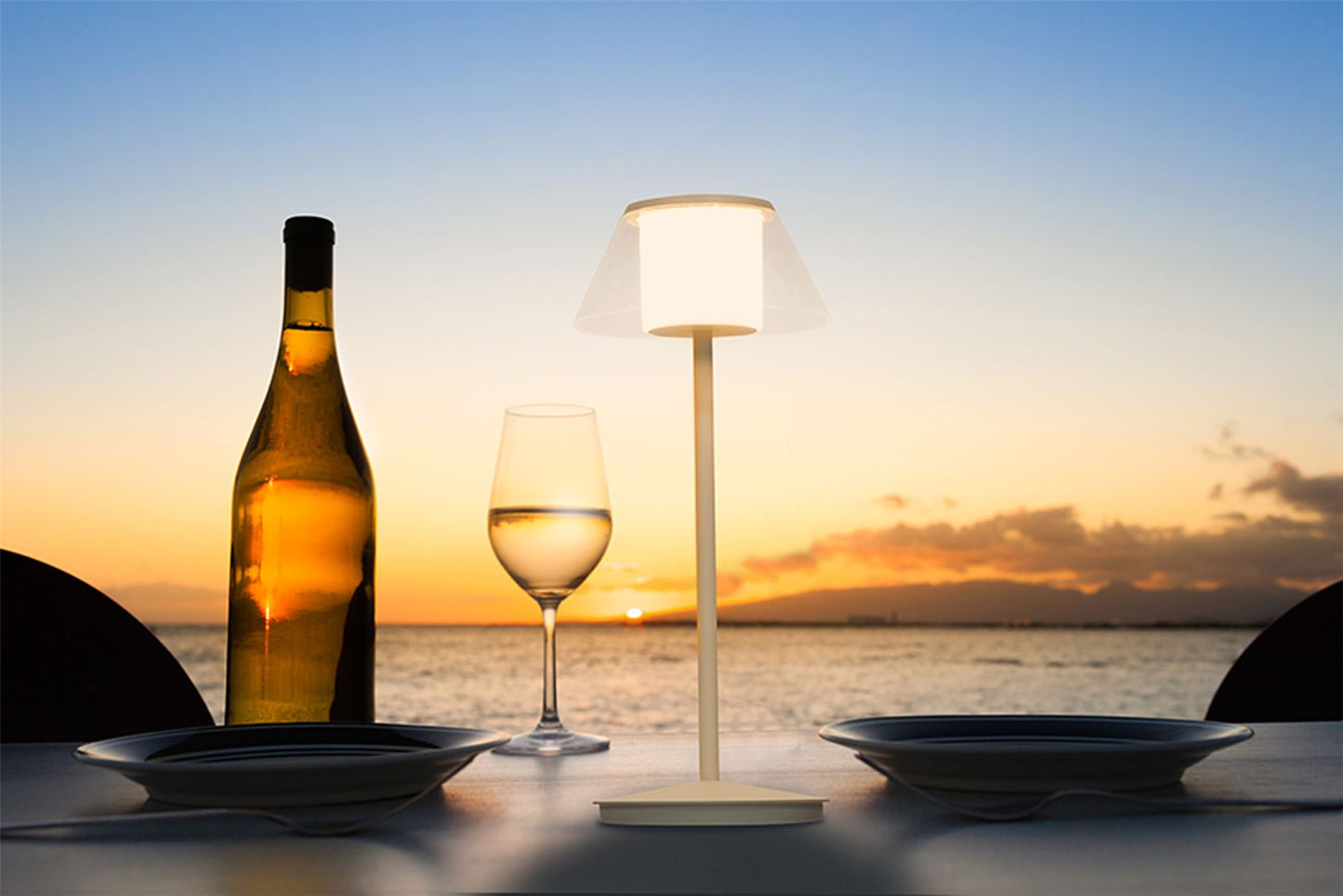Mantra Fusion K5 Cordless K5 Rechargeable Battery Operated Lantern, 2W LED, 3000K, 230lm, IP54, USB Charging Cable Included, White, 3yrs Warranty